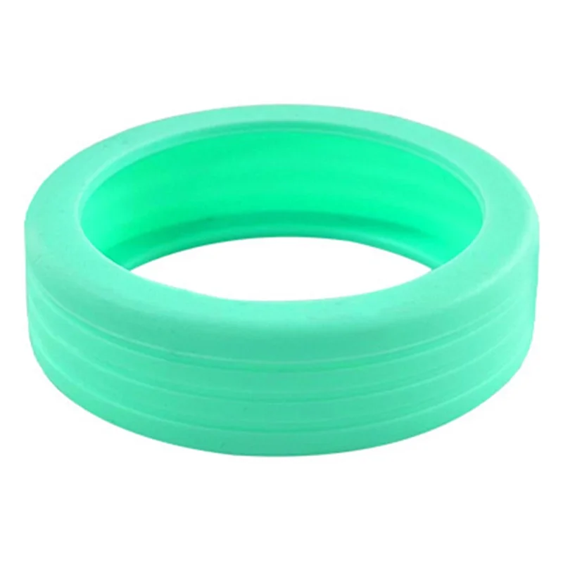 Hollow-Out Luggage Wheel Cover Silicone Silent Protection Case for Carry-On Luggage - Mint Green
