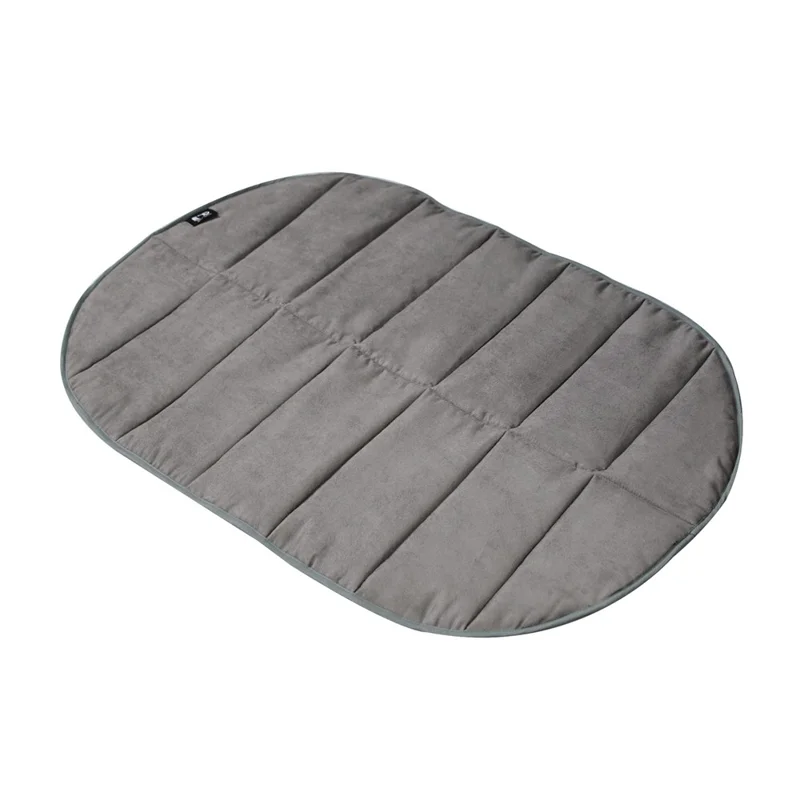 GEERDUO Outdoor Portable Dog Rest Cushion Foldable Suede Pet Warm Mat, Size L: 68x109cm