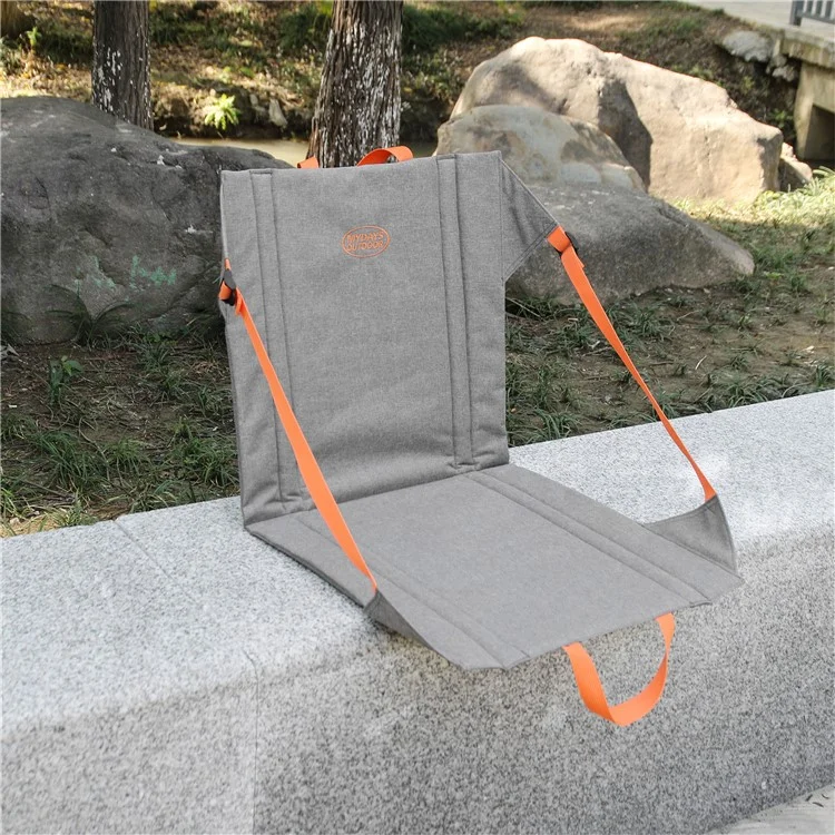 MYDAYS OUTDOOR Rückenkissen für Klappstuhl Tragbarer Outdoor-Campingsitz