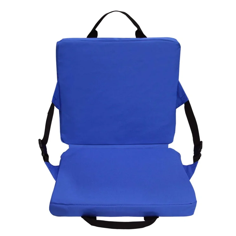 Thickened Cotton Car Seat Cushion Soft Vehicle Seat Mat Auto Seat Cover - Blue
