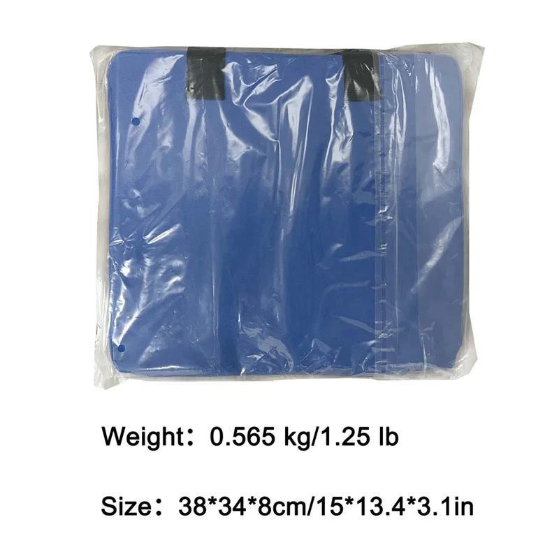 Thickened Cotton Car Seat Cushion Soft Vehicle Seat Mat Auto Seat Cover - Blue