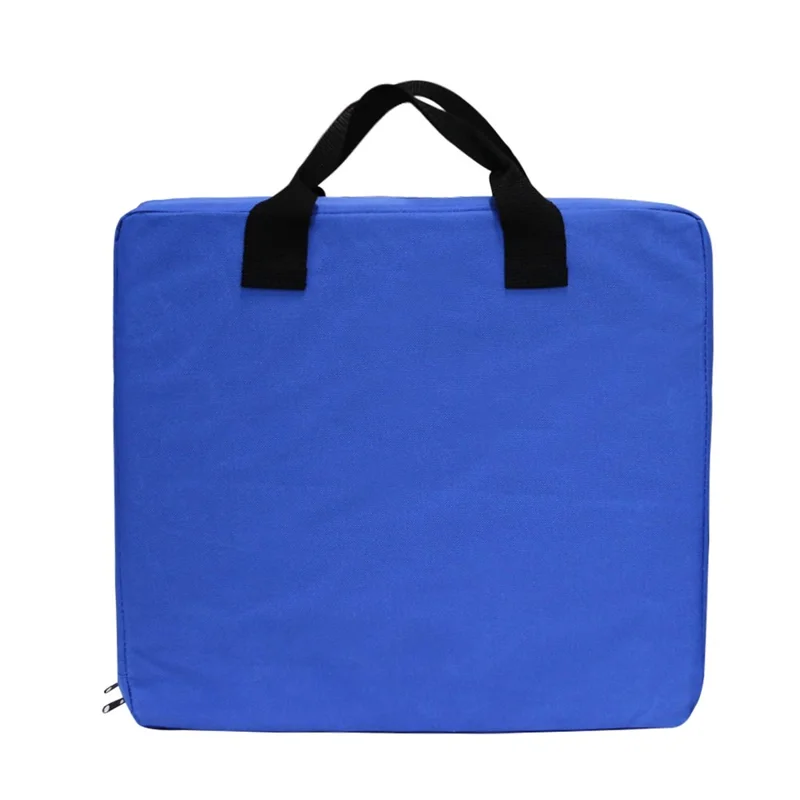 Thickened Cotton Car Seat Cushion Soft Vehicle Seat Mat Auto Seat Cover - Blue