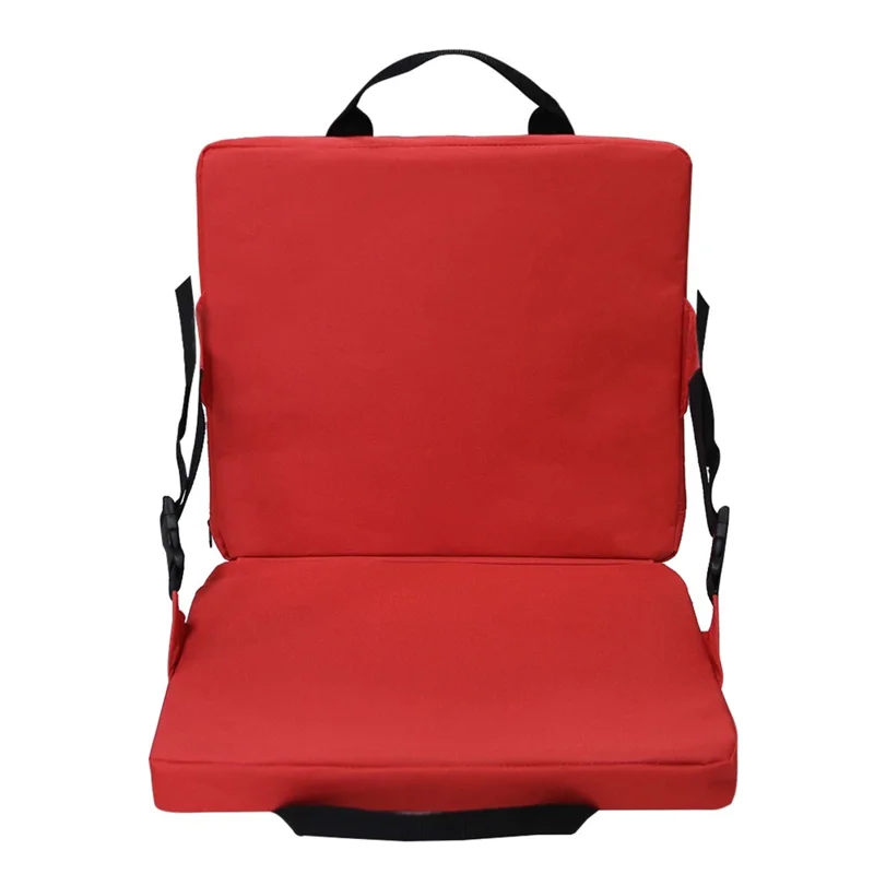 Thickened Cotton Car Seat Cushion Soft Vehicle Seat Mat Auto Seat Cover - Red