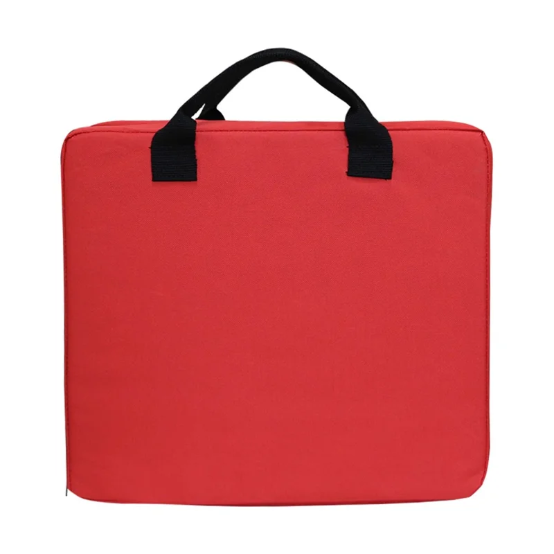 Thickened Cotton Car Seat Cushion Soft Vehicle Seat Mat Auto Seat Cover - Red