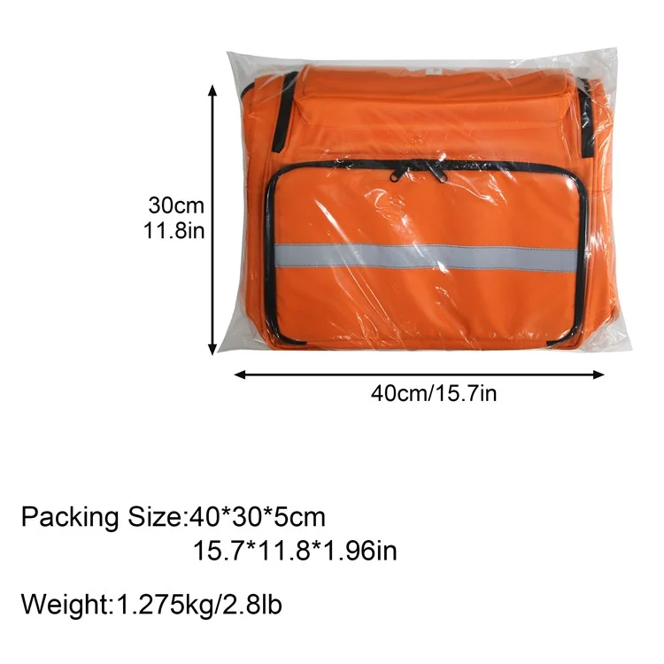 Medical First Aid Emergency Rescue Backpack 600D Oxford Cloth Large Capacity Survival Kit Storage Bag, 38x25x50cm