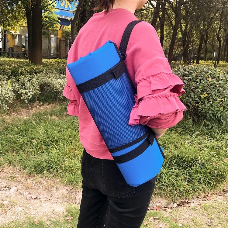 44x44cm Rückenlehne Gepolsterter Sitz Oxford Tuchsitz Kissen für Outdoor-Sportveranstaltungen - Blau