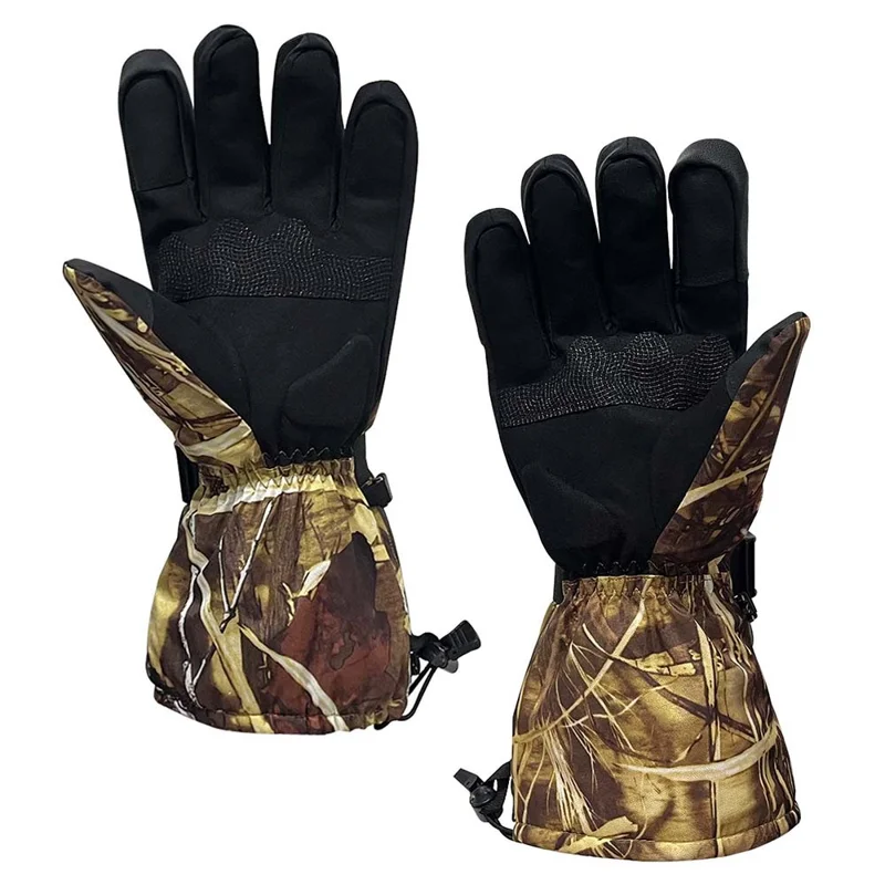 1 Pair Portable Electric Heated Gloves Winter Thermal Touchscreen Function Hand Warmer - Style B