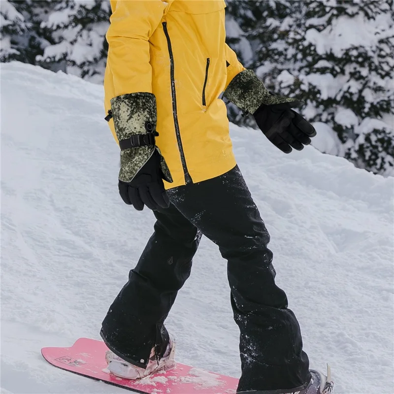 1 Pair Portable Electric Heated Gloves Winter Thermal Touchscreen Function Hand Warmer - Style C