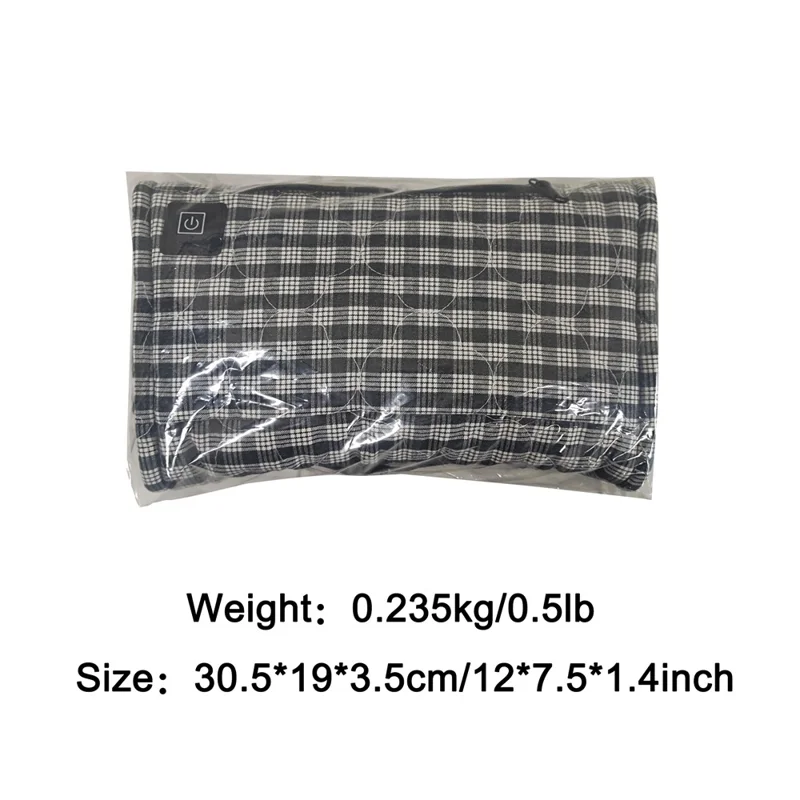 Outdoor Hand Warmer 40x19cm Heated Hand Muff Pouch for Cold Weather - Ethnic Style