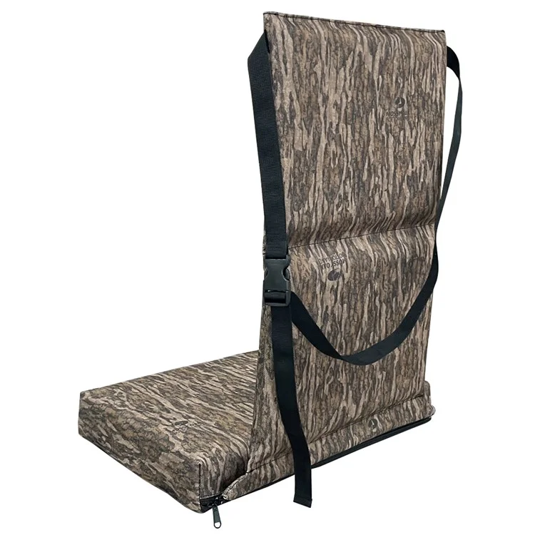 Cadeira de Caça Ao Ar Livre 46x31x59cm 900DBL Padrão de Camuflagem Almofada de Assento