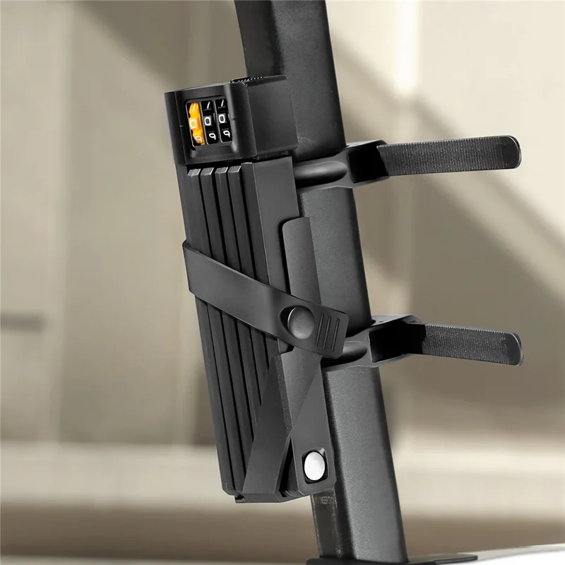 WEST BIKING YP0705123 For Bicycle Foldable Combination Lock Portable Anti Theft Security Lock for Mountain Road Bike