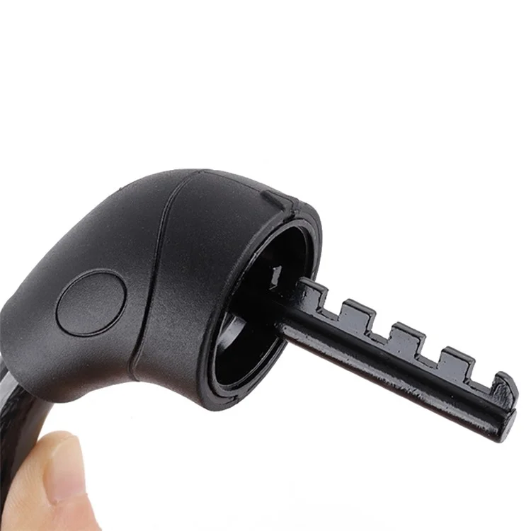 LG7101 125cm Fahrrad Stahlkabel 5-stelliges Passwortschloss MTB Fahrrad Roller Diebstahlsicherung Kombinationscodeschloss