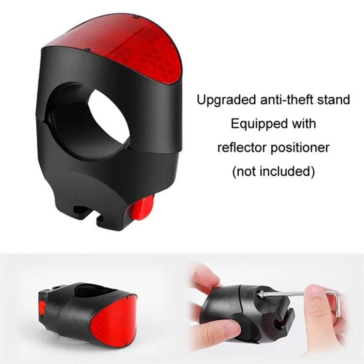1.1m Steel Wire 5 Digit Password Key Lock MTB Bike Scooter Anti-theft Bicycle Lock, Upgraded Location Type