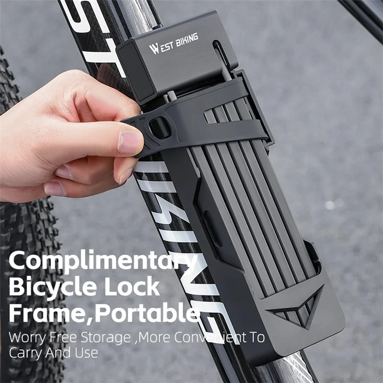 WEST BIKING YP0705096 Vélo Pliant Combinaison Serrure Anti-vol Vélo Serrure ART Certifié