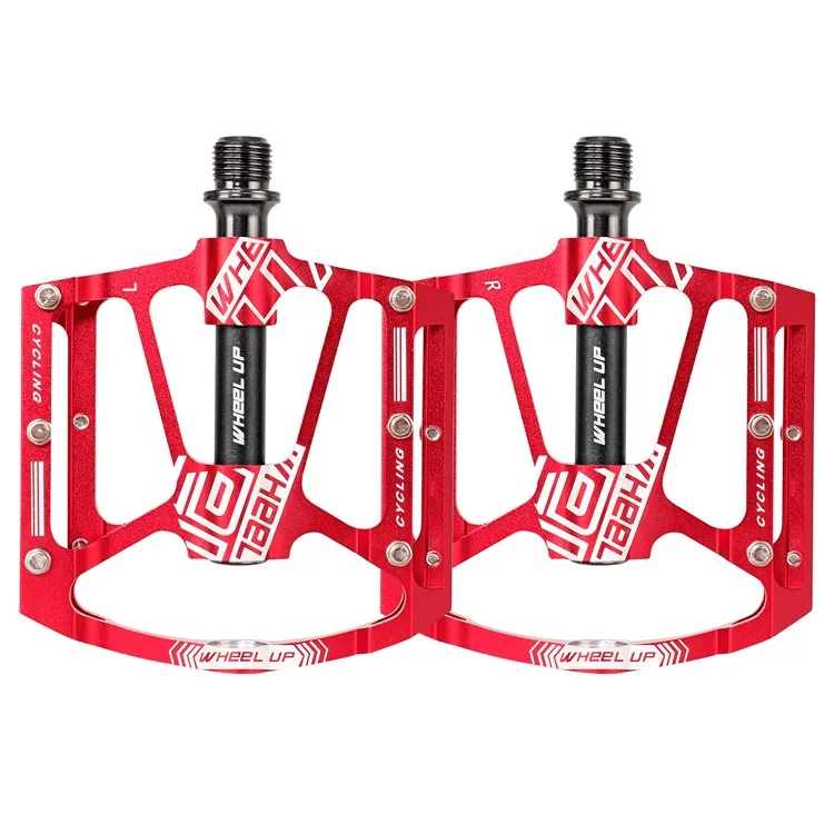 Rad Hoch Nach Oben 311 Cnc Aluminiumlegierung Fahrradfahrrad-pedale Radspedale Versiegelte Lagerpedale Nicht-rutsch-mtb-fahrrad-pedale - Rot