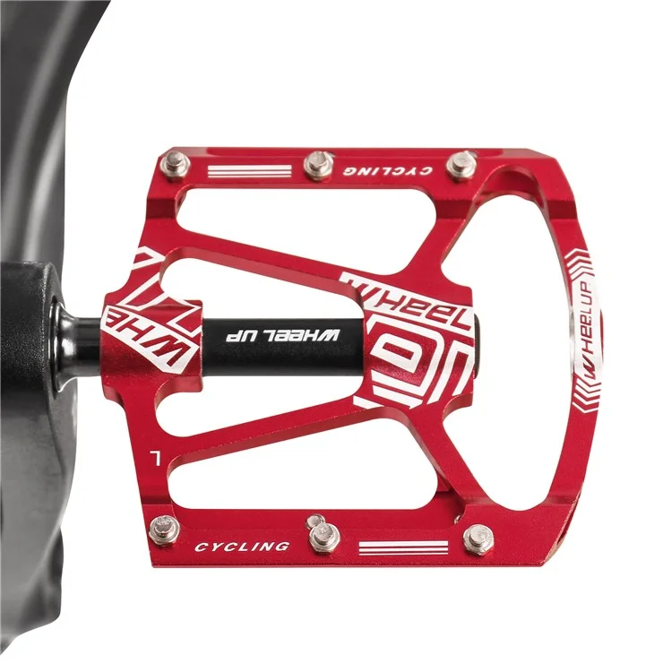 Rad Hoch Nach Oben 311 Cnc Aluminiumlegierung Fahrradfahrrad-pedale Radspedale Versiegelte Lagerpedale Nicht-rutsch-mtb-fahrrad-pedale - Rot
