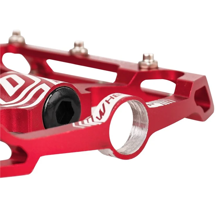 Rad Hoch Nach Oben 311 Cnc Aluminiumlegierung Fahrradfahrrad-pedale Radspedale Versiegelte Lagerpedale Nicht-rutsch-mtb-fahrrad-pedale - Rot