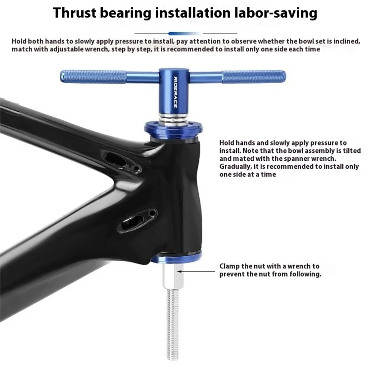 Riderace RR9474 Bicycle Botter Bracket BB Installation Toll Mountain Bike Headset Press Tool