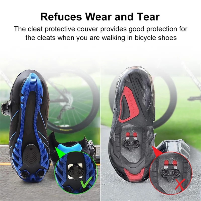 103182 1 Paar Anti-rutsch-bike-pedal-blei-abdeckung Anti-wear-stollen-protektor