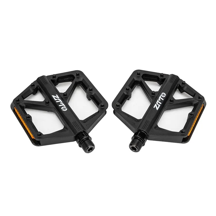 ZTTO C579A 1 Paar Mountainbike-Pedale Nylonfaser Breite Plattform Rutschfest Doppellager Fahrradpedale