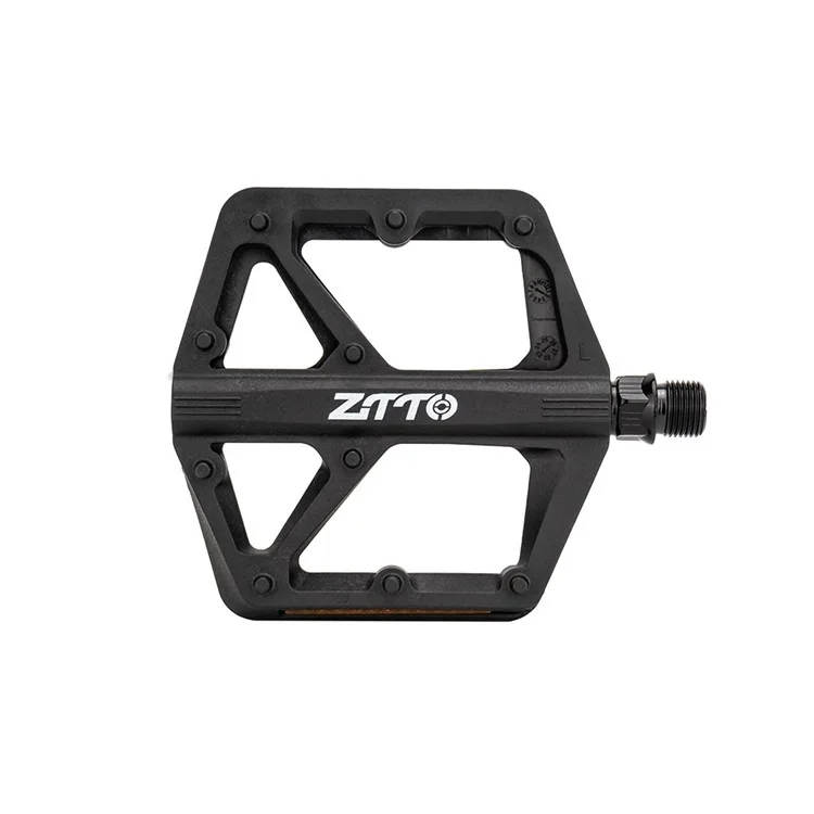 ZTTO C579A 1 Paar Mountainbike-Pedale Nylonfaser Breite Plattform Rutschfest Doppellager Fahrradpedale