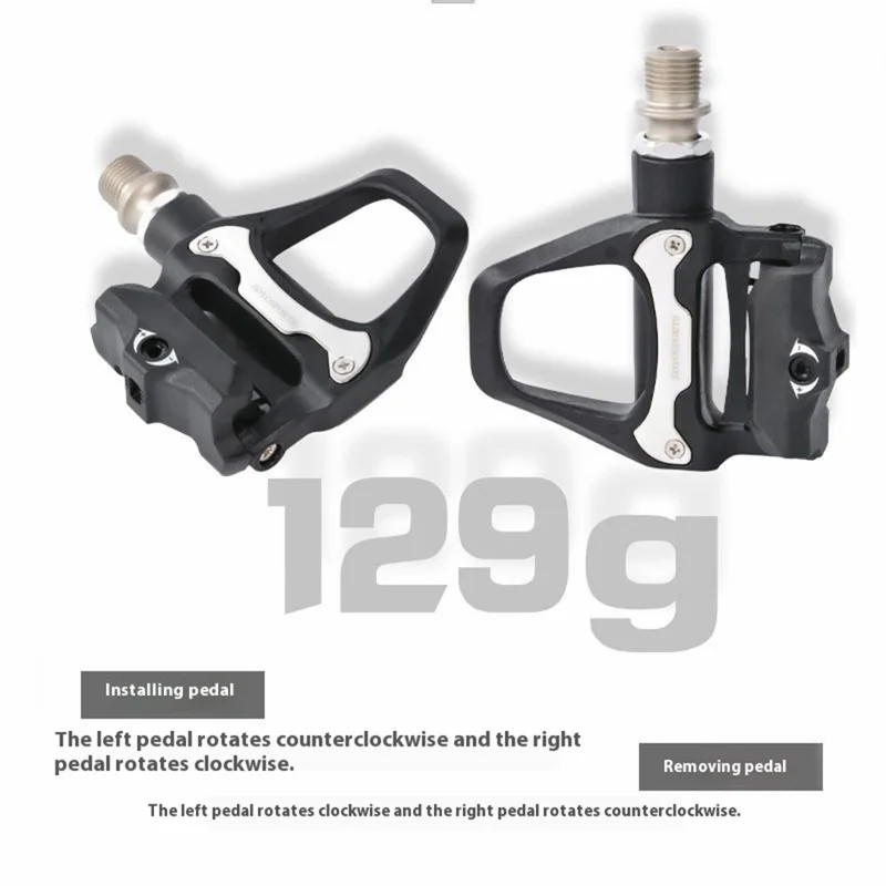 ZOYOSPORTS ZY-R26 Road Bike Pedals SPD System Self-Locking Bearing Aluminum Alloy Nylon Cycling Pedals