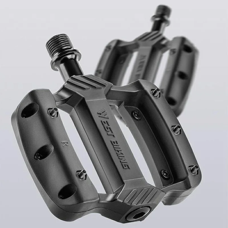 WEST BIKING YP0802143 Pedais de Bicicleta com Triplo Rolamento Antiderrapante Acessórios de Ciclismo