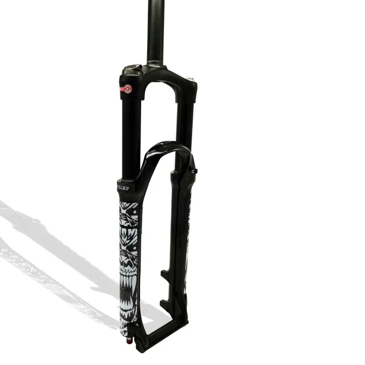 ENLEE CT013D Stylische Bergstraßen-Mountainbike-Vorderradgabel-Aufklebersatz Wasserdichte Fahrrad-Gabelschutzaufkleber 