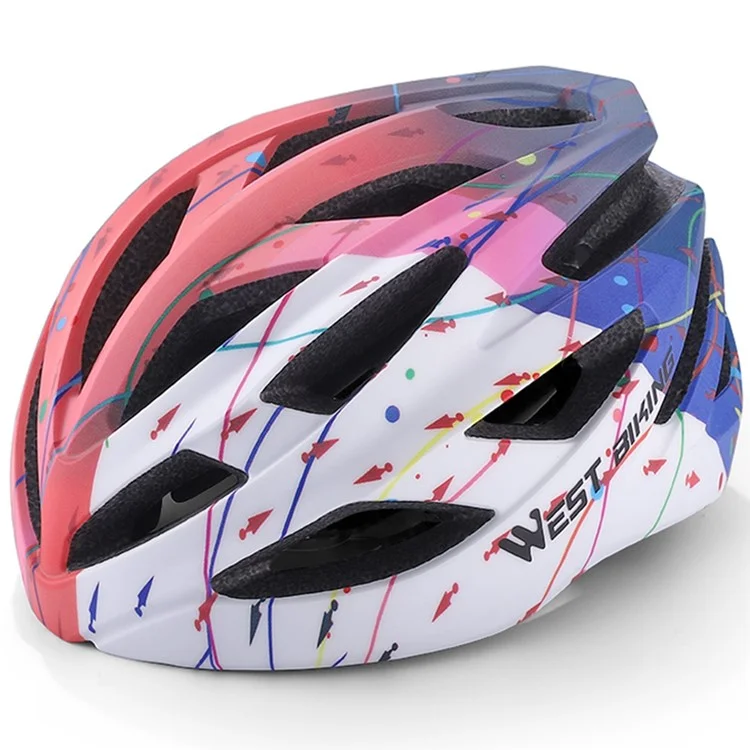 WEST BIKING YP0708118 Women's Cycling Helmet Bicycle Helmet Riding Head Protector - Multi-color