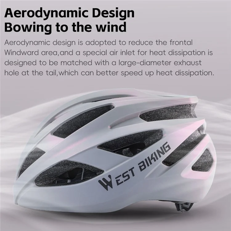 WEST BIKING YP0708118 Women's Cycling Helmet Bicycle Helmet Riding Head Protector - Multi-color