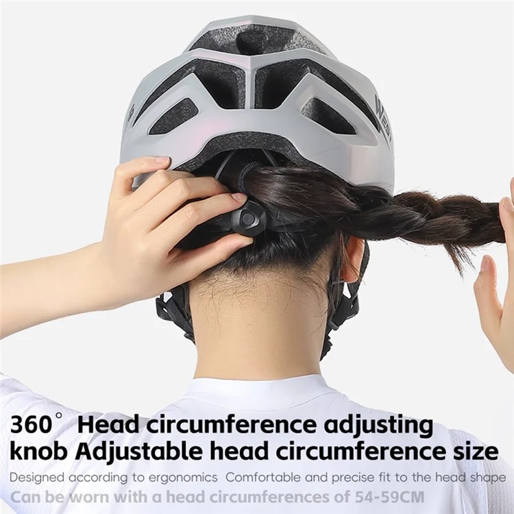 WEST BIKING YP0708118 Women's Cycling Helmet Bicycle Helmet Riding Head Protector - Multi-color