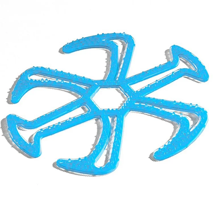 XKGJ Helmet Liner Pad Flexible Silicone Head Protection Cushion for Motorcycle Cycling Helmets - Blue
