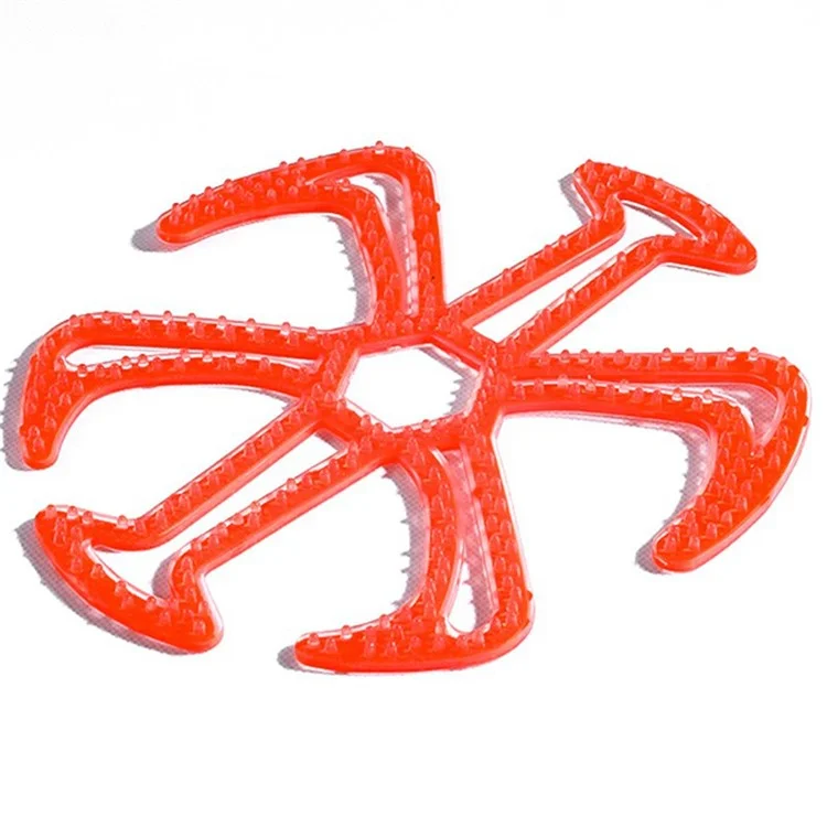 XKGJ Helmet Liner Pad Flexible Silicone Head Protection Cushion for Motorcycle Cycling Helmets - Red