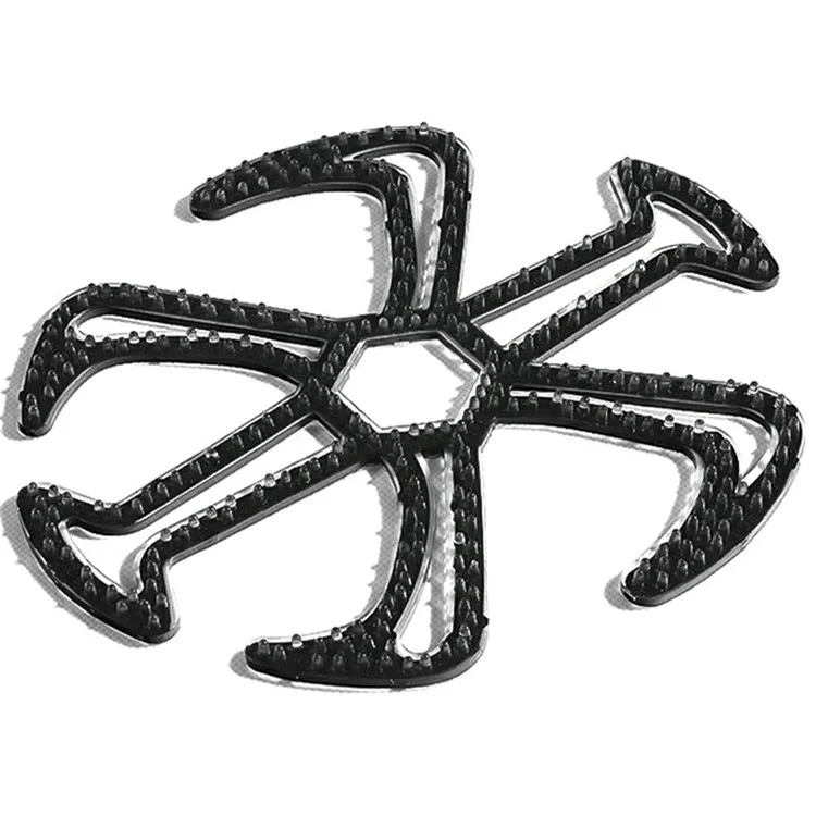 XKGJ Helmet Liner Pad Flexible Silicone Head Protection Cushion for Motorcycle Cycling Helmets - Black