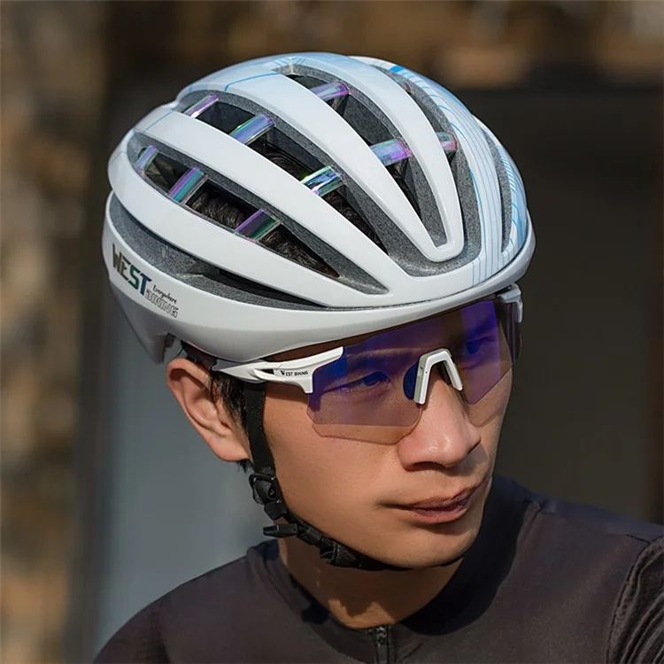 WEST BIKING YP0708125 Outdoor Fahrradhelm mit 26 Belüftungslöchern MTB Sicherheitshelm - Stil A