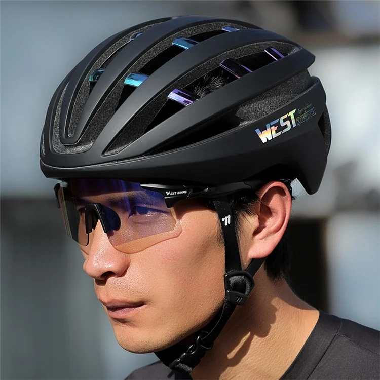 WEST BIKING YP0708125 Outdoor Fahrradhelm mit 26 Belüftungslöchern MTB Sicherheitshelm - Stil A