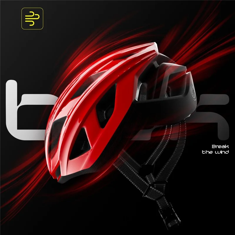 Casque de vélo de route ENLEE RS-997 Absorption des chocs Doublure en mousse EPS Casquette de sécurité professionnelle - Rose Aurore / M