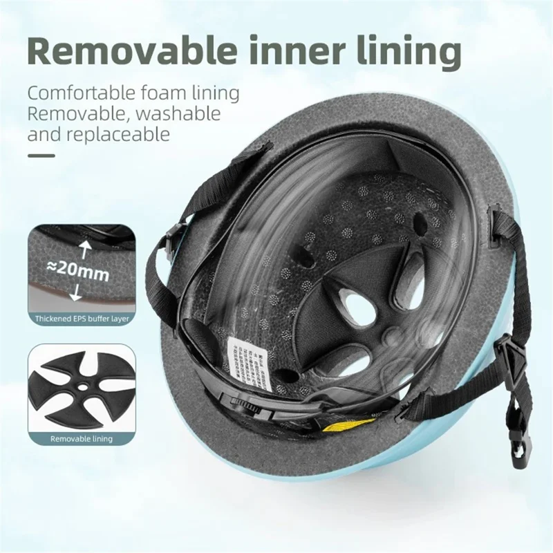 ROCKBROS 10110021001 Shock-Absorbed Children Cycling Helmet Bicycle Helmet Kid's Head Protector - Penguin