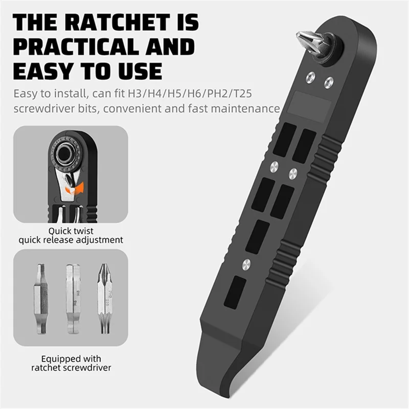 WEST BIKING YP0719393 2Pcs Bicycle Tire Crowbar Hex Wrench Multifunctional Bike Repair Tool