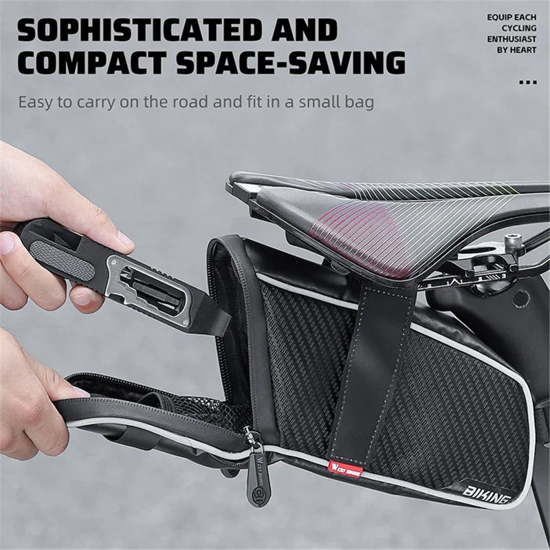 WEST BIKING YP0719393 2Pcs Bicycle Tire Crowbar Hex Wrench Multifunctional Bike Repair Tool