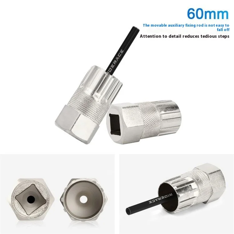 RIDERACE RR9527SR Cycling Bike Flywheel Removing Tool Cassette Install Removal Tool