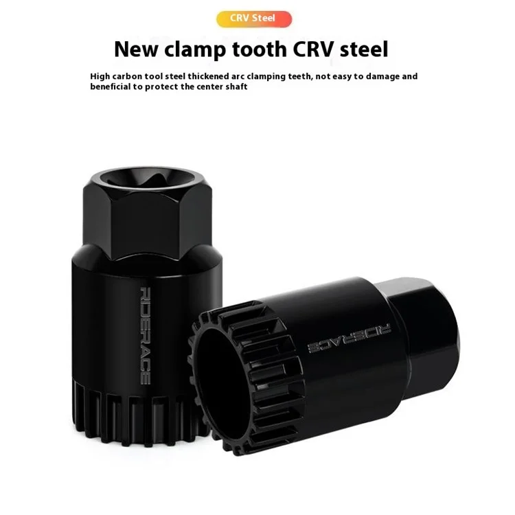 RIDERACE RR9528BK MTB Bike Bottom Bracket Flywheel Sleeve CRV Bottom Bracket Removal Tool