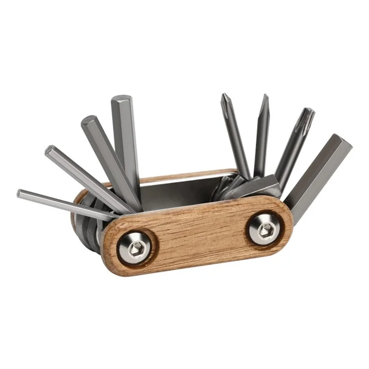 RIDERACE RR9462 Kit Per Utensili Per Biciclette 8 in 1 Bici Multitool Mountain Bike Repair Strumenti