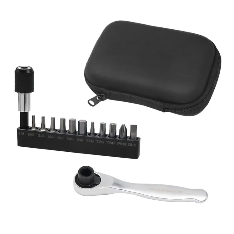 Kit de chaves de ranhura de bicicleta de montanha RIDERACE RR9155, chaves de fenda e chaves hexagonais para ciclismo