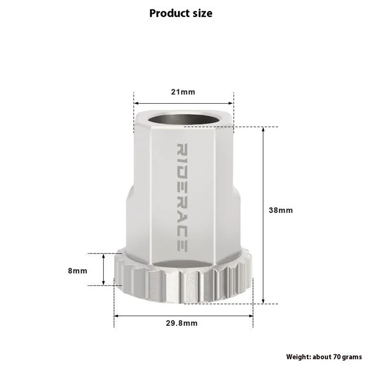 Riderace RR9380 Para DT Swiss DT370 3-jaw Bike Ratchet Hub Bloquear Anillo de Bloqueo Herramienta de Mantenimiento de Bicicletas