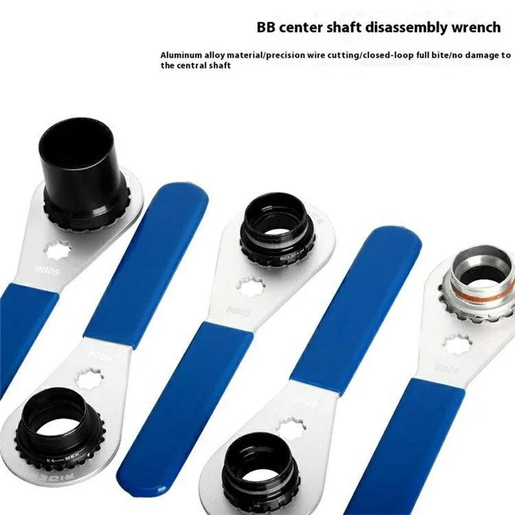 RIDERACE RR9454 Bottom Bracket BB Wrench Repair Tool for MTB Road Bike Center Axis Remover - BB1