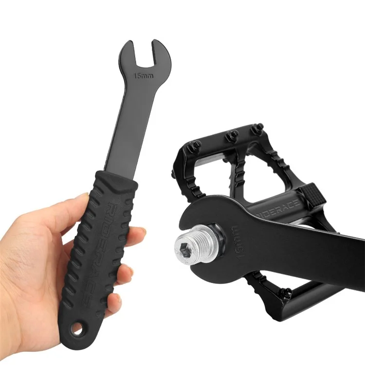 RIDERACE RR9395 High Carbon Steel Bike Pedal Removal Wrench Bicycle Repair Tool