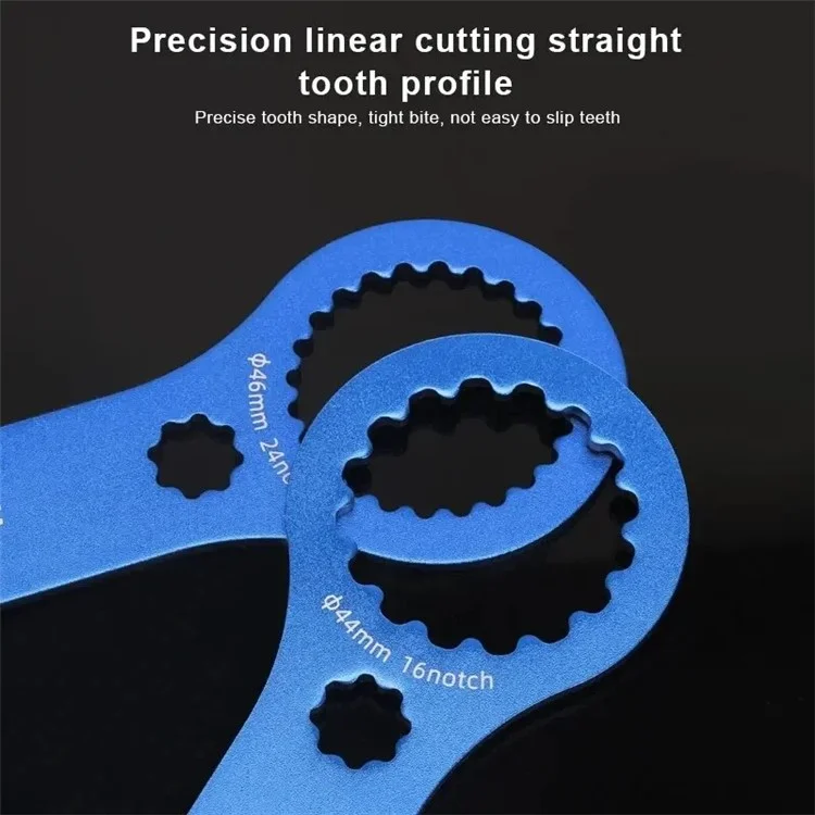 RIDERACE RR9353 Bicycle Bottom Brackets Wrench Aluminum Alloy Bike Install Repair Tool - Style A / TL-FC25