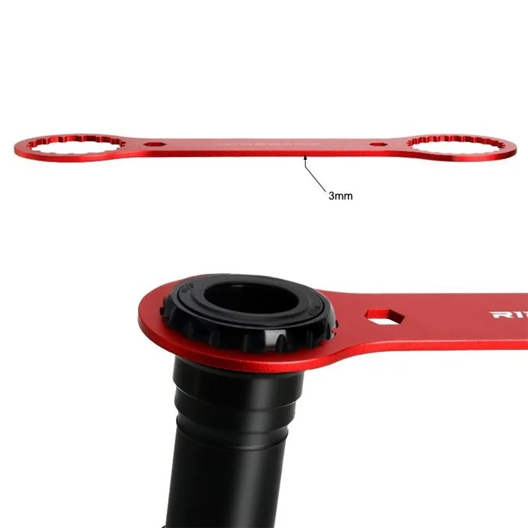 RIDERACE RR9433 Alumínio de Alumínio Biclet Bracket Bike Bike Dub BB Instale Spanner
