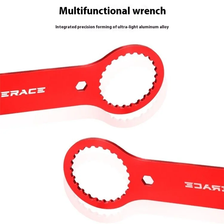 RIDERACE RR9433 Alumínio de Alumínio Biclet Bracket Bike Bike Dub BB Instale Spanner